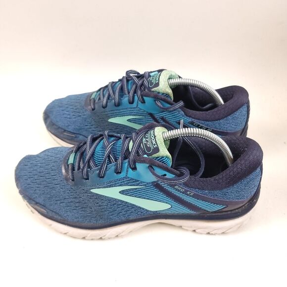 Brooks Shoes - Brooks Adrenaline GTS 18 Blue Teal Mint Athletic Sneakers running Shoes Size 9.5